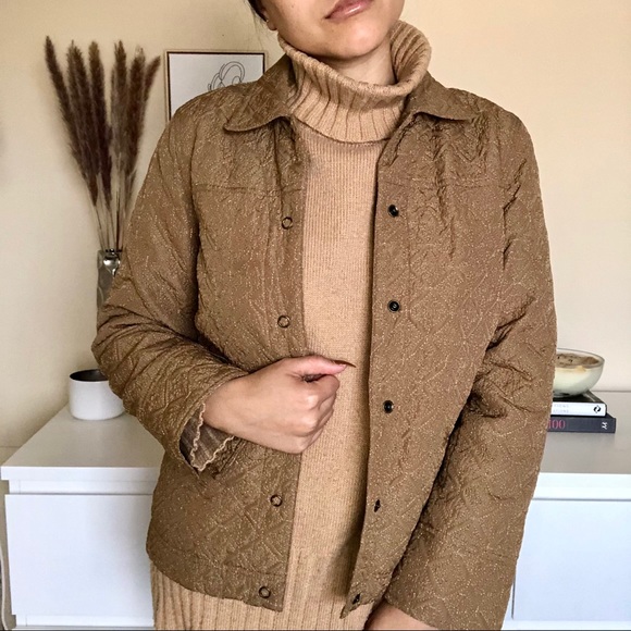 Embroidered button down light weight jacket - Picture 3 of 4